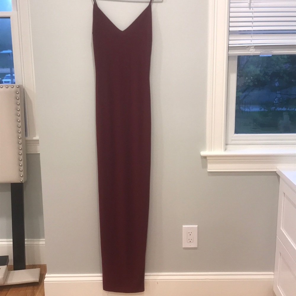 Burgundy Formal Gown